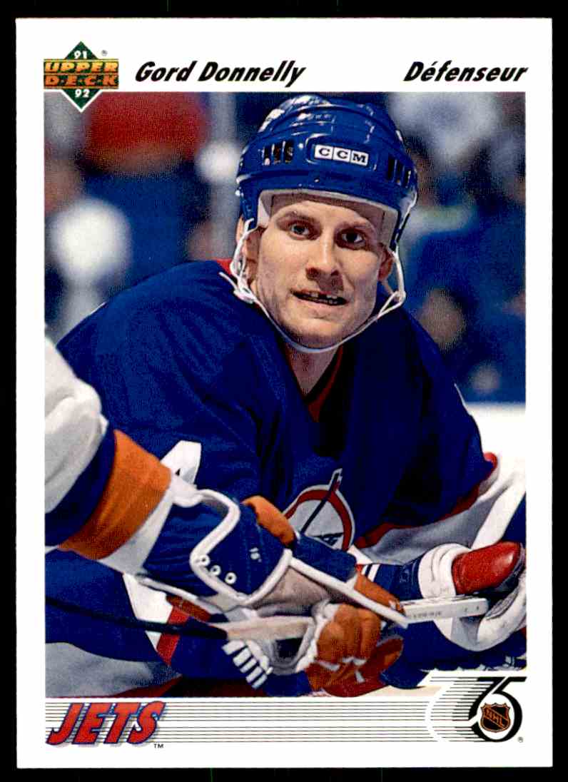 1991-92 Upper Deck French Gord Donnelly 305 on Kronozio