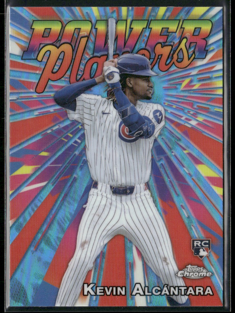 2025 Topps Chrome Power Players Kevin Alcantara Chicago Cubs #PP
