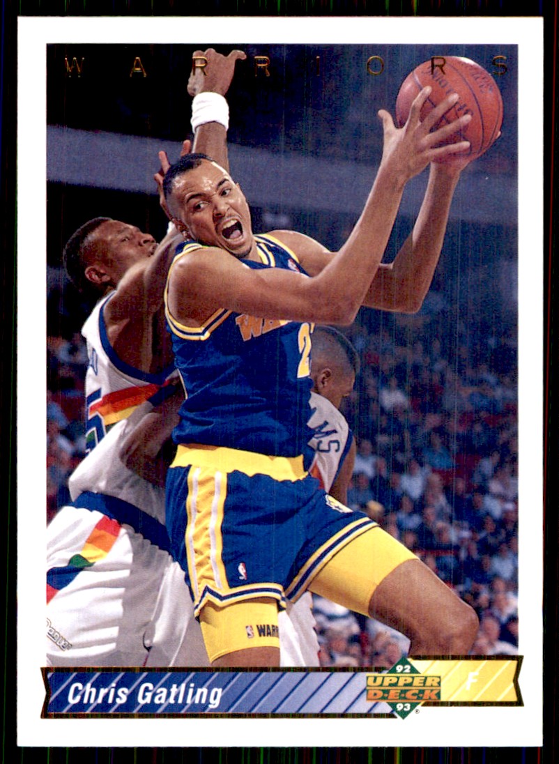 1992-93 Upper Deck Chris Gatling Golden State Warriors #221 | eBay
