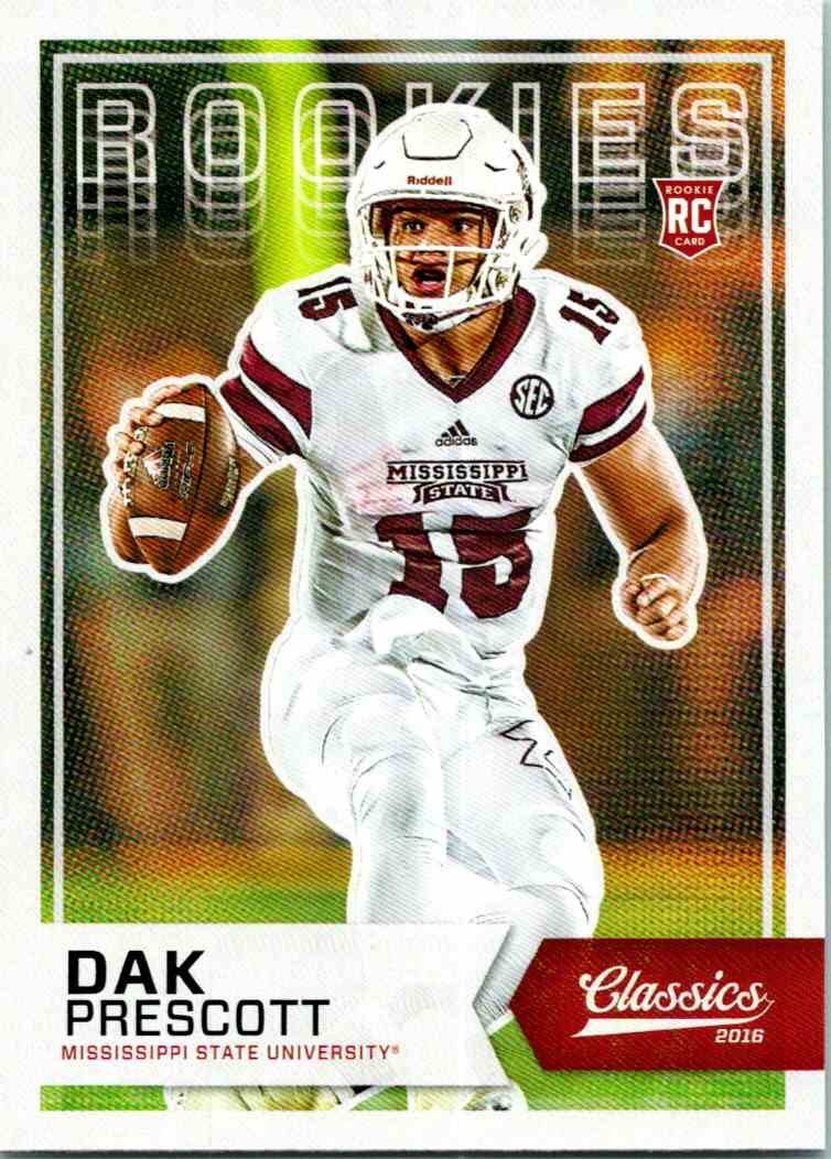 2016 Panini Classics Rookies Dak Prescott 220 on Kronozio