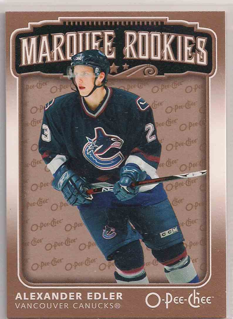 2006-07 O-Pee-Chee Marquee Rookies Alexander Edler #576