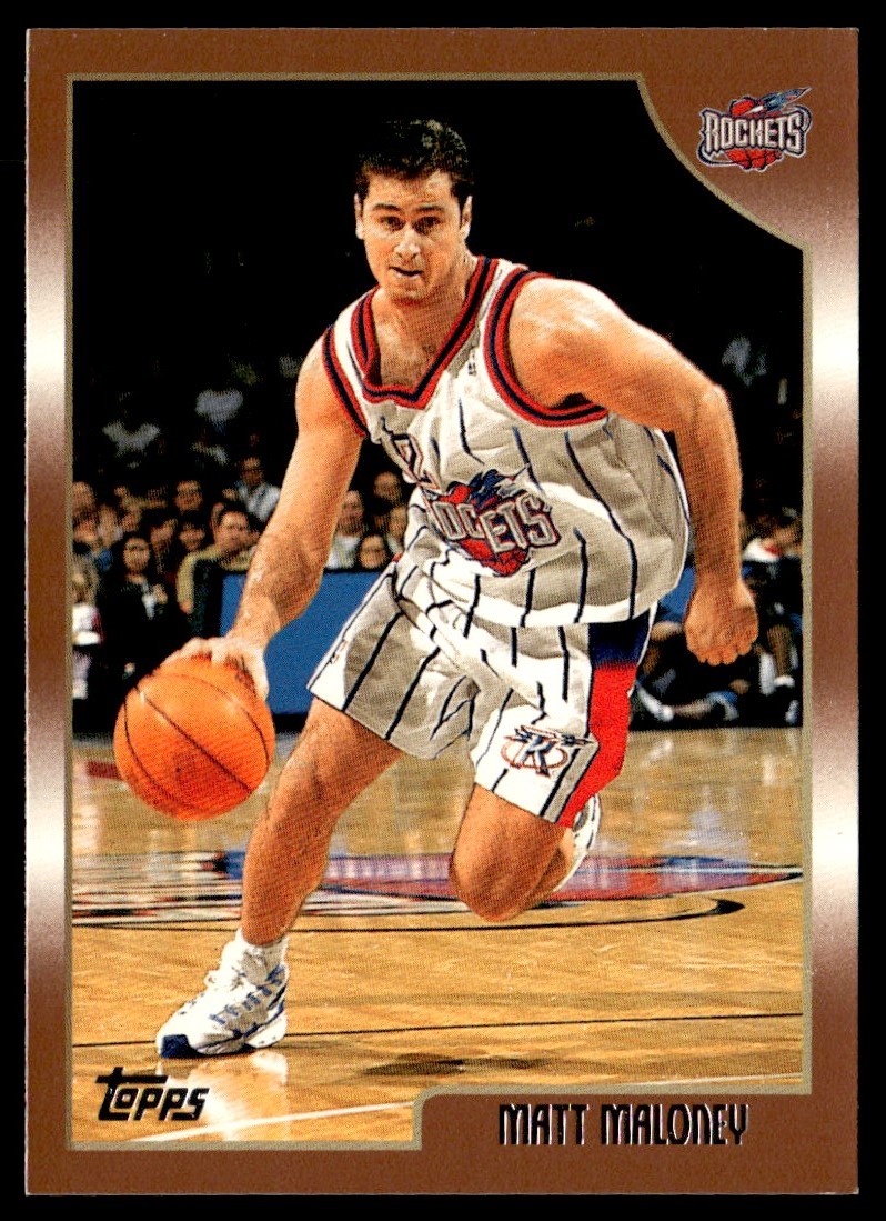 1998-99 Topps Matt Maloney Houston Rockets #52 | eBay