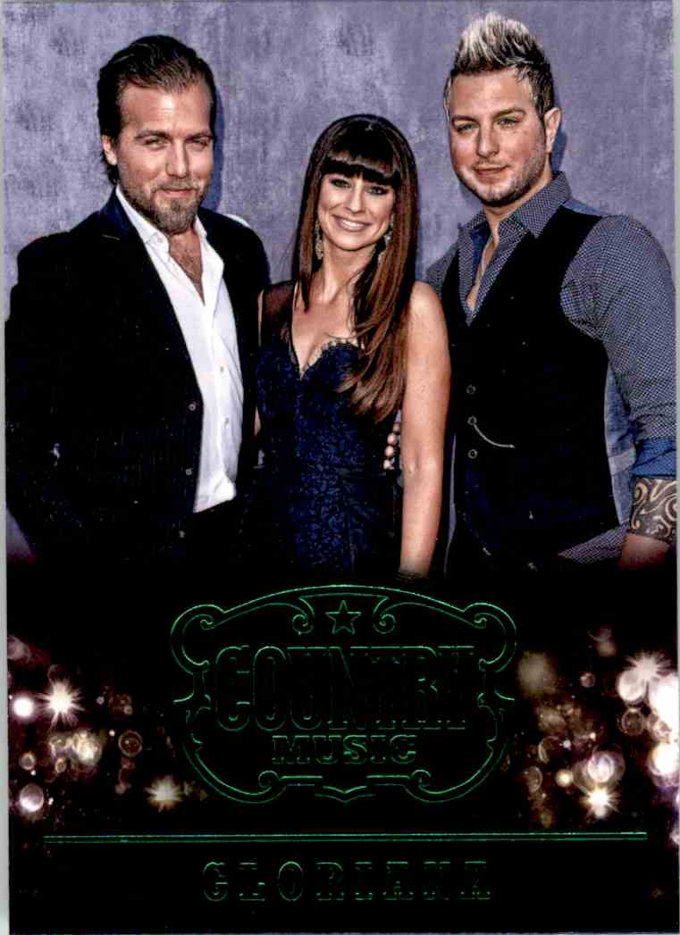 2015 Country Music Green Gloriana #72 card front image