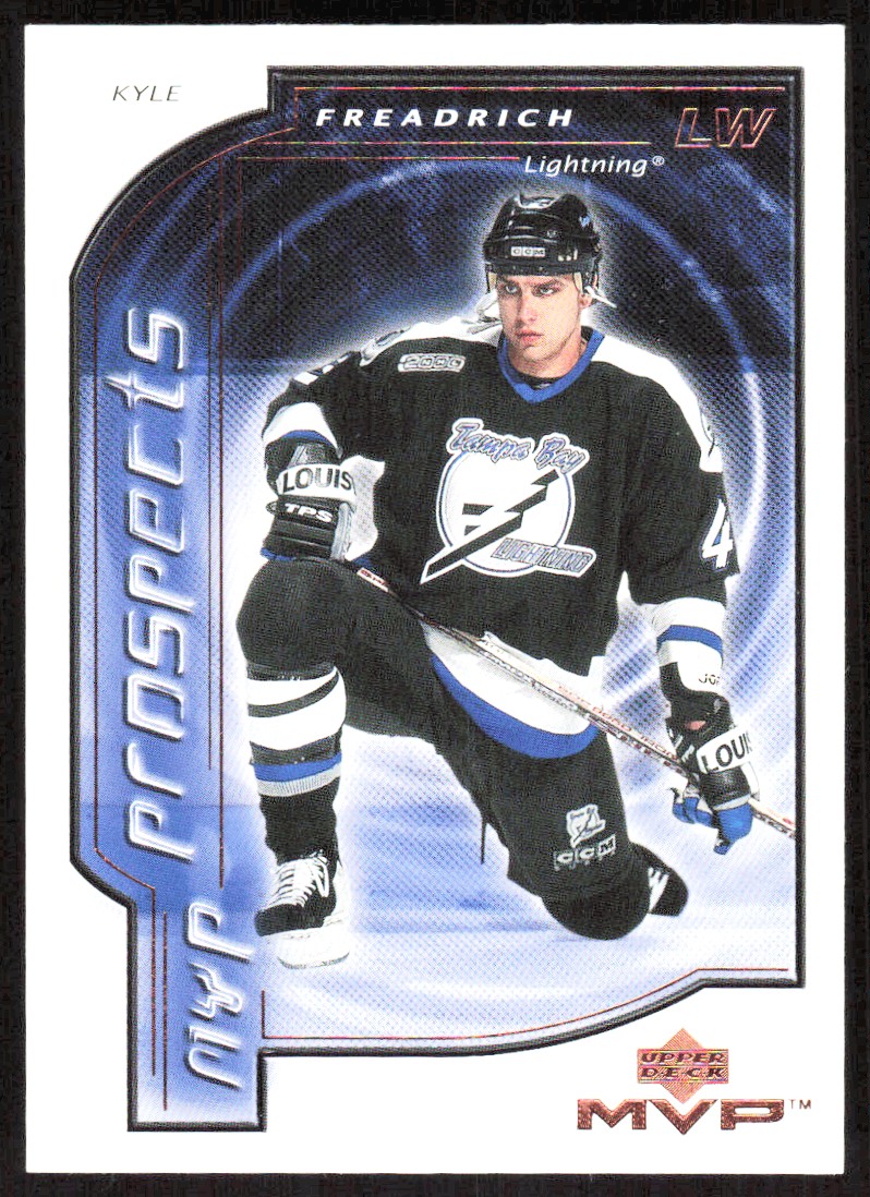2000-01 1150C Upper Deck Deck MVP PROSPECTS Kyle Freadrich Rookie