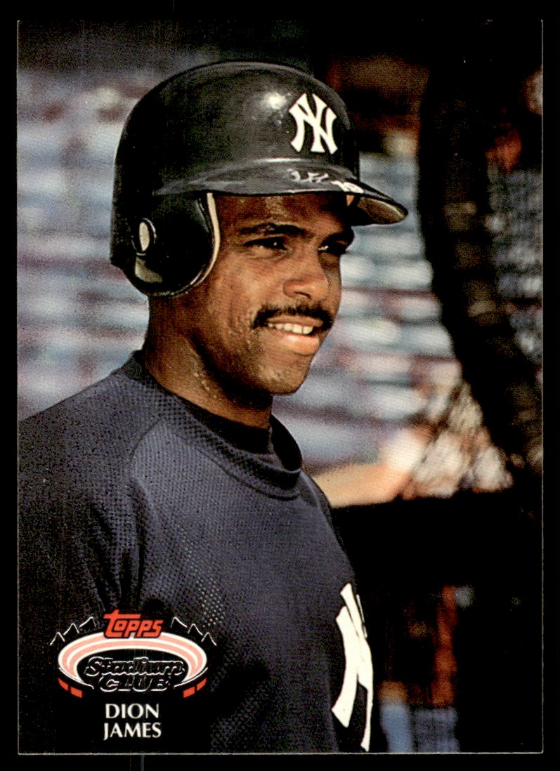 1992 Stadium Club #884 Dion James New York Yankees | eBay