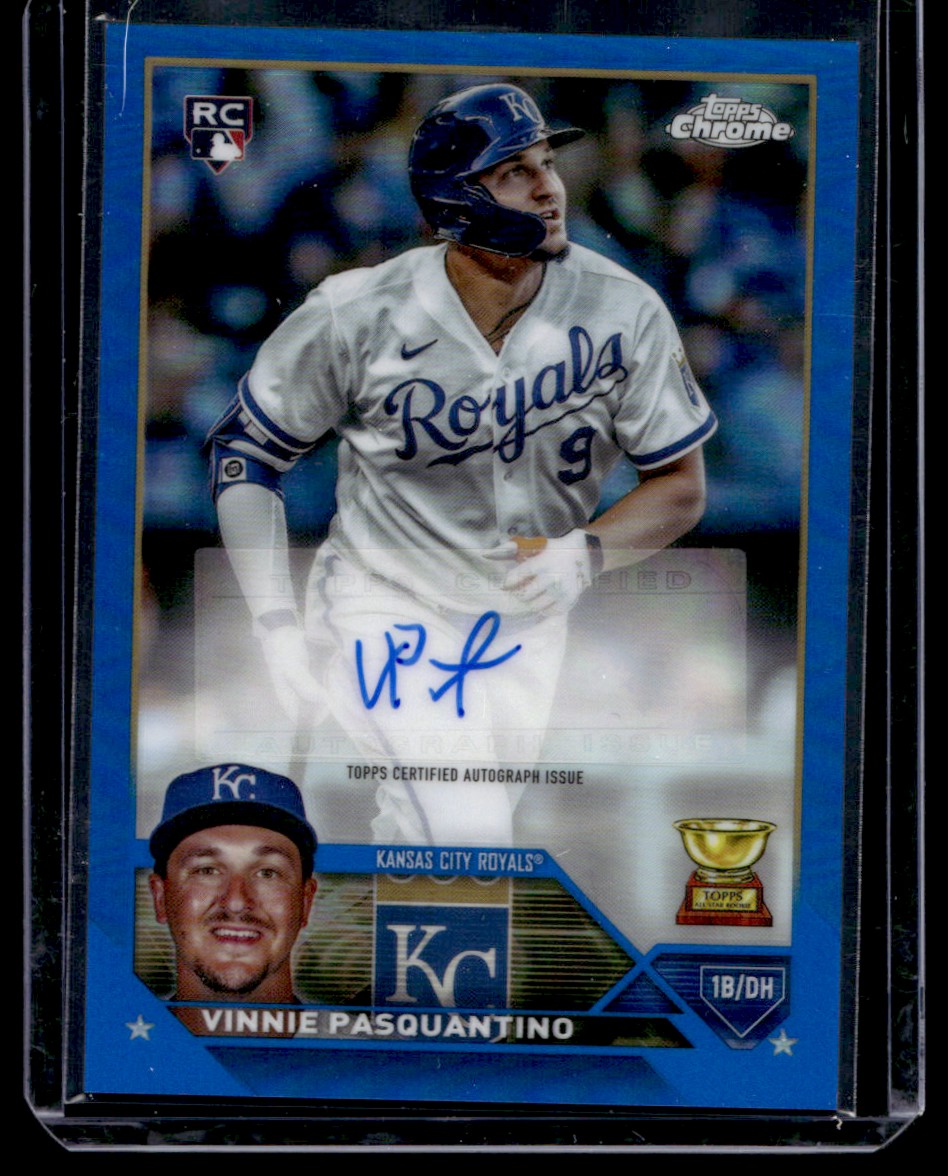 2023 Topps Chrome Update Autographs Vinnie Pasquantino #AC