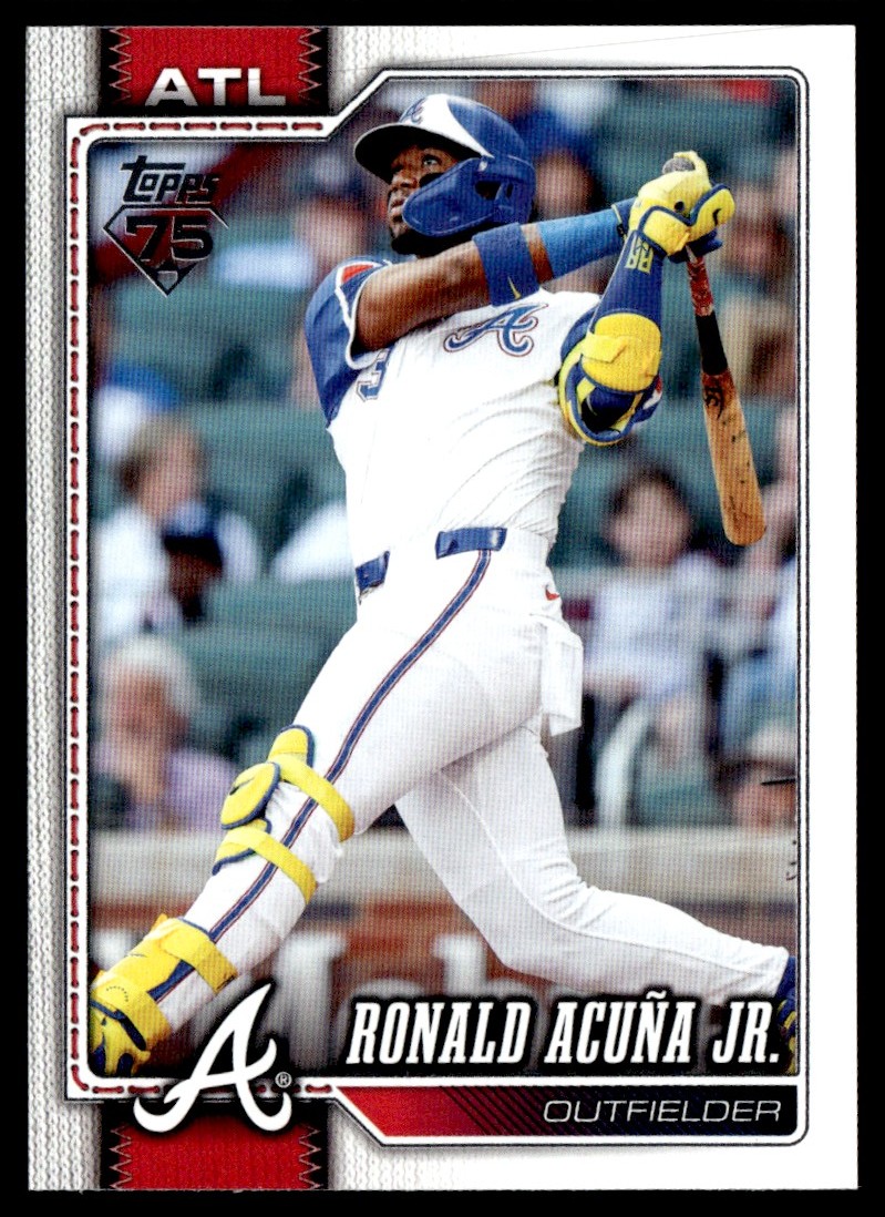 2026 Topps Series 1 Base Ronald Acuna Jr. Atlanta Braves #50 | eBay