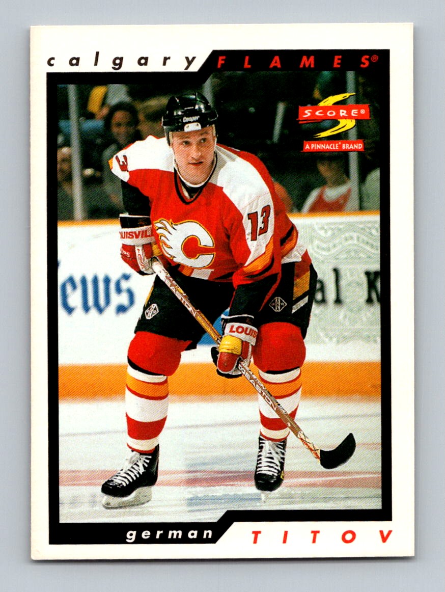 ファイヤー　カードダス　1997 1996-97 Score German Titov Calgary Flames #165 | eBay