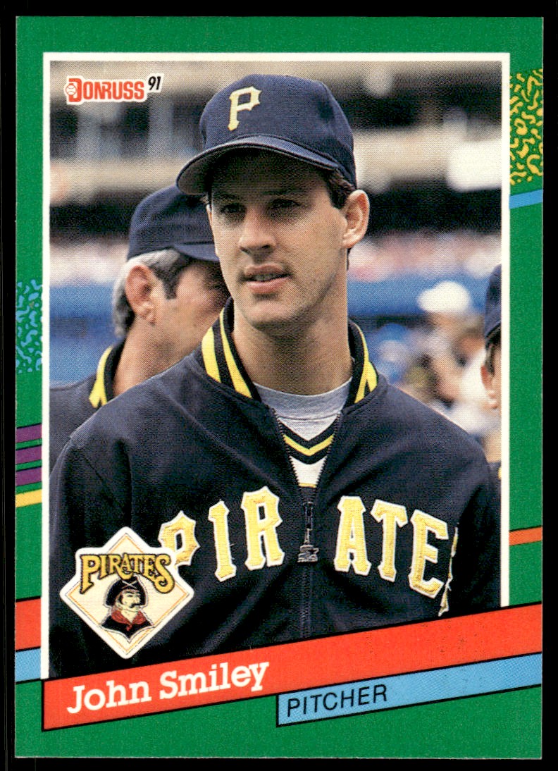 1991 Donruss Baseball Card John Smiley Pittsburgh Pirates #664 | eBay