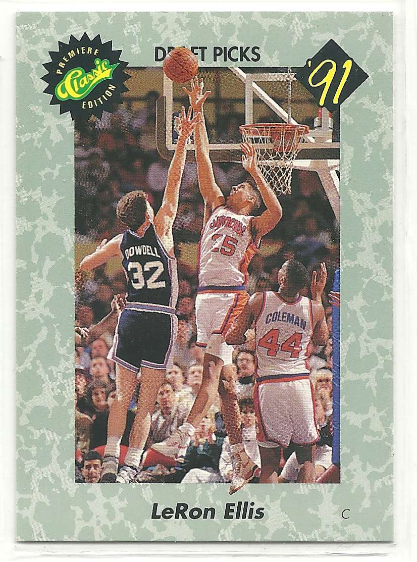 1991-92 Classic Draft Picks Leron Ellis #14
