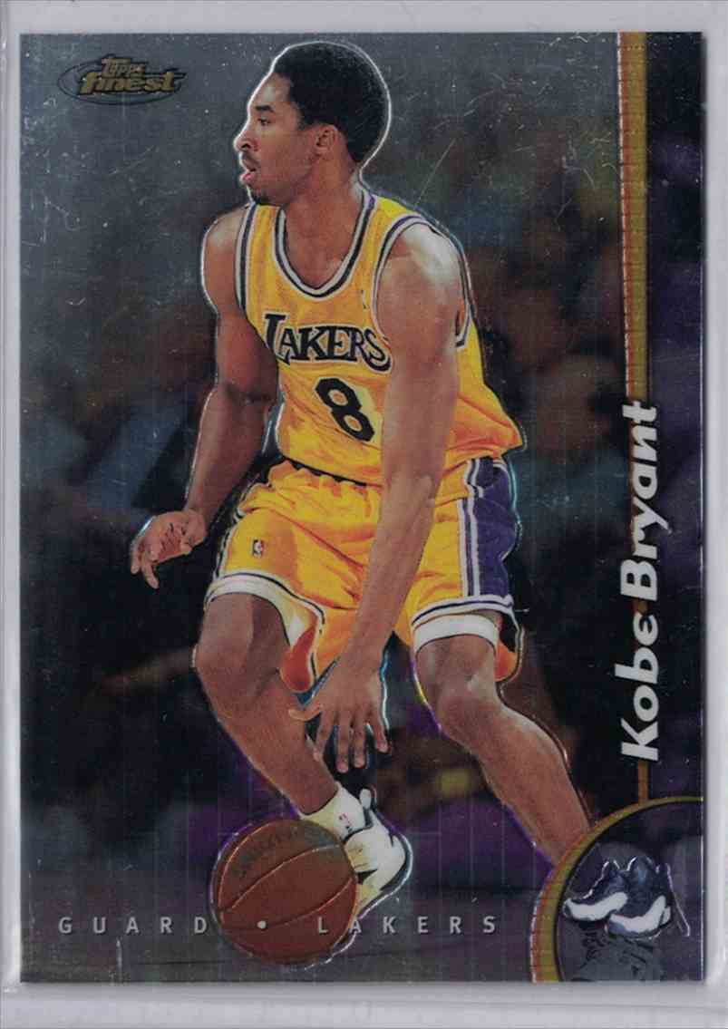 kobe bryant topps finest rookie card