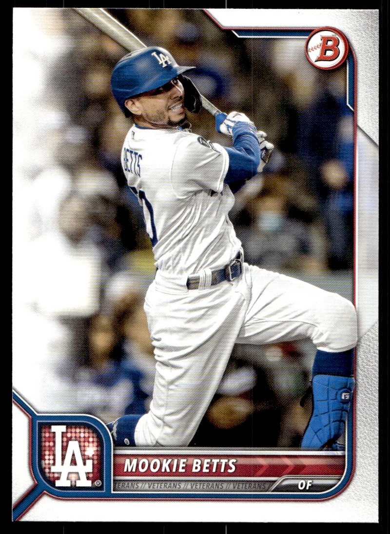 ベッツ様 2022 Bowman Mookie Betts G519 Los Angeles Dodgers #25 | eBay