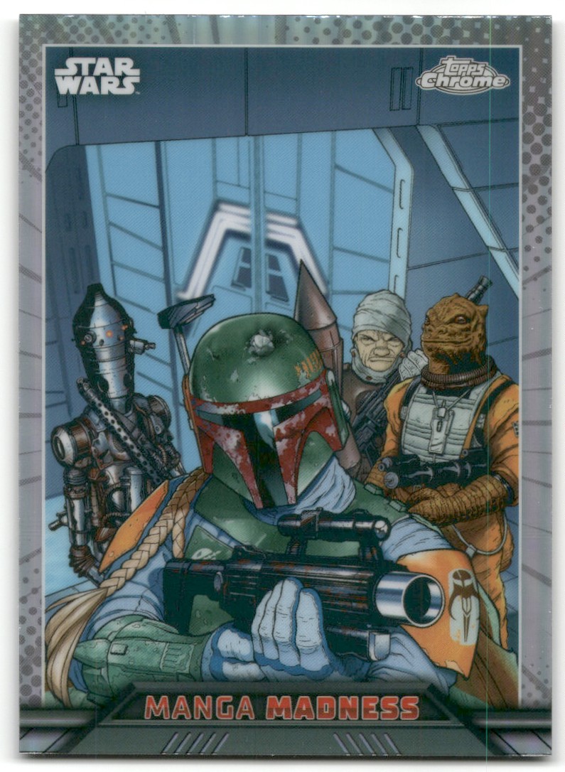 2023 Star Wars Topps Chrome Manga Madness Boba Fett #MM-6 | eBay