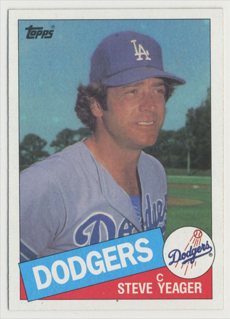 1985 Topps Steve Yeager #148 on Kronozio