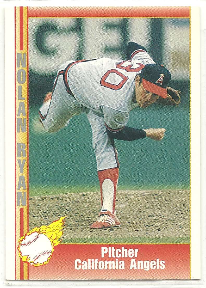 1991 Pacific Nolan Ryan Express Angels' Number 30 Retired #242 on  Kronozio