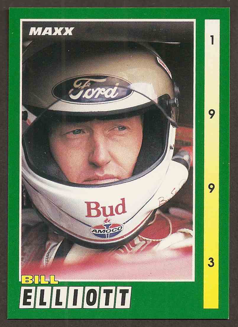 1993 Maxx Racing Cards Bill Elliott #11 on Kronozio