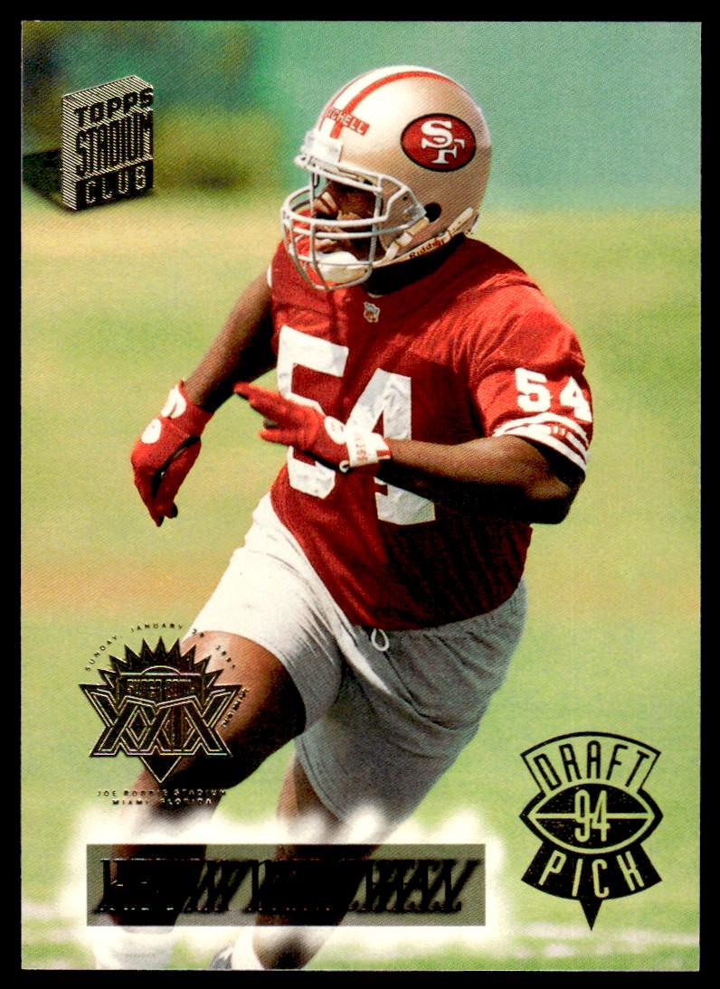 1994 STADIUM CLUB SUPER BOWL XXIX KEVIN MITCHELL RC SAN FRANCISCO