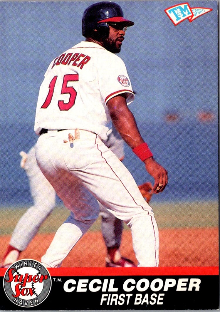 1989 T&M Senior League Cecil Cooper #23