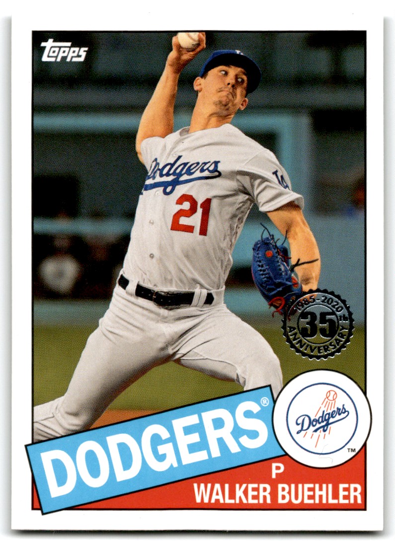 2020 TOPPS 1985 WALKER BUEHLER RC LOS ANGELES DODGERS #85-56 | eBay