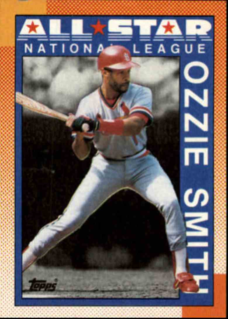 1987 topps ozzie smith all star
