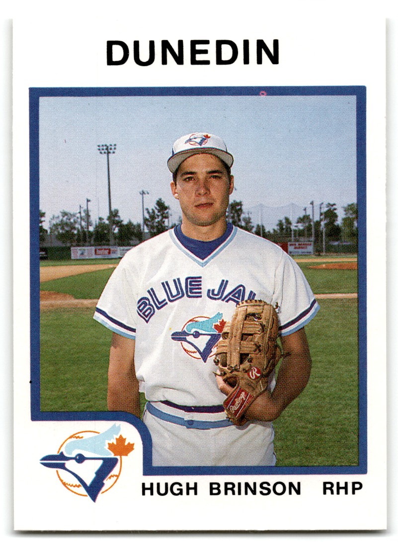 ロビンソンページ 1987 ProCards Hugh Brinson Dunedin Blue Jays #927 | eBay