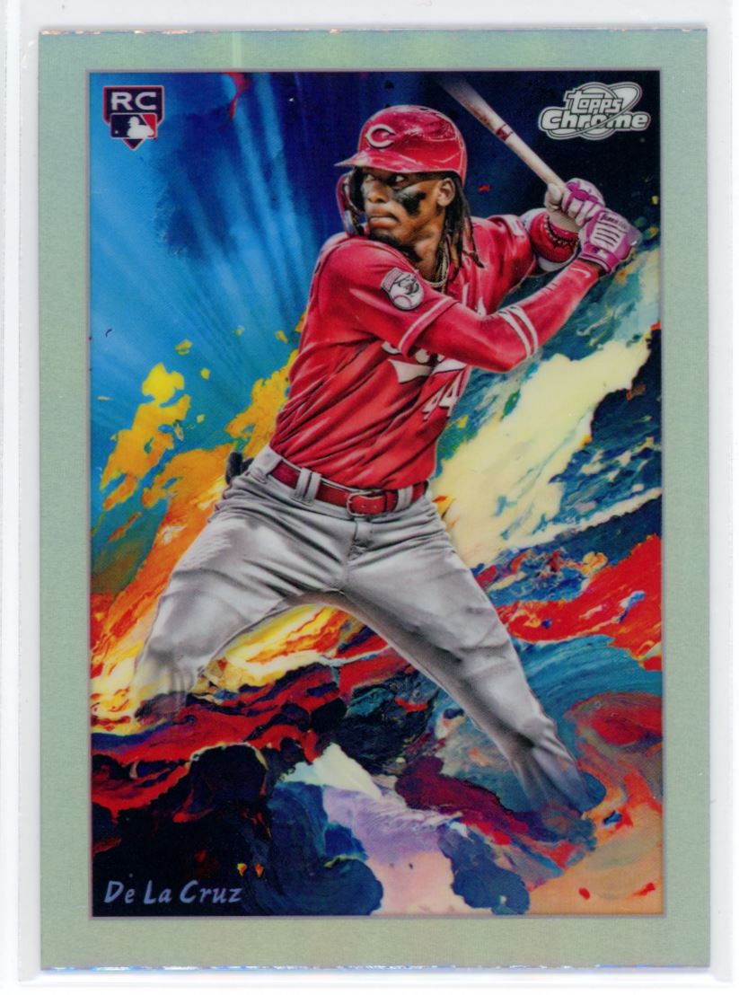 2024 Topps Chrome Cosmic Stars in the Night Elly De La Cruz RC