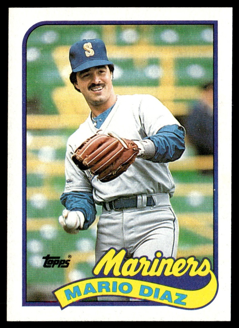1989 Topps Mario Diaz Seattle Mariners #309 | eBay