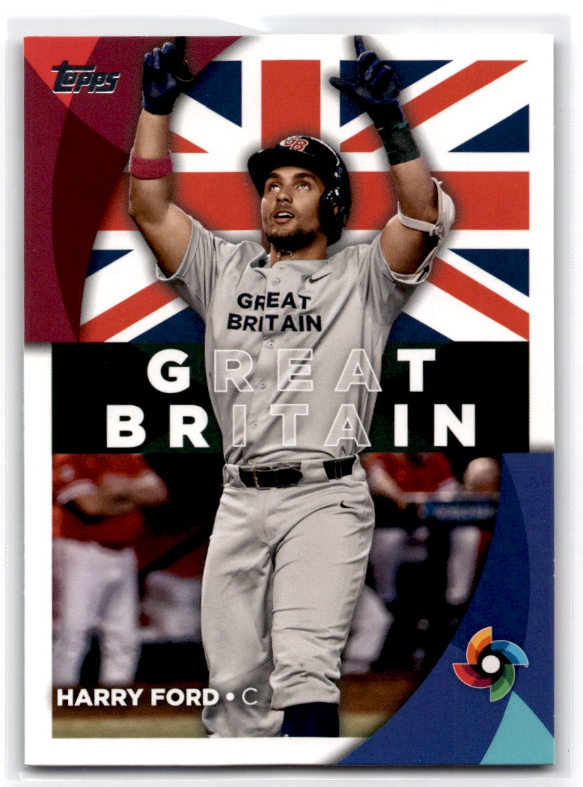 2023 World Baseball Classic Stars Harry Ford Great Britain #WBC-35 