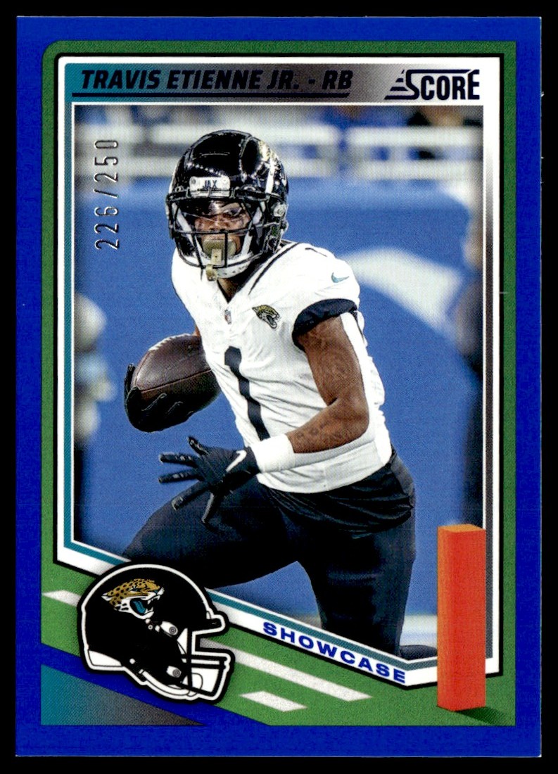 2025 Panini Score Showcase Travis Etienne Jr. 226/250 #222 | eBay