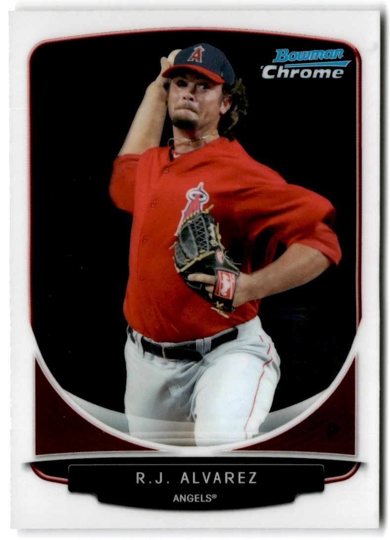 2013 Bowman Chrome Prospects R.J. Alvarez #BCP170