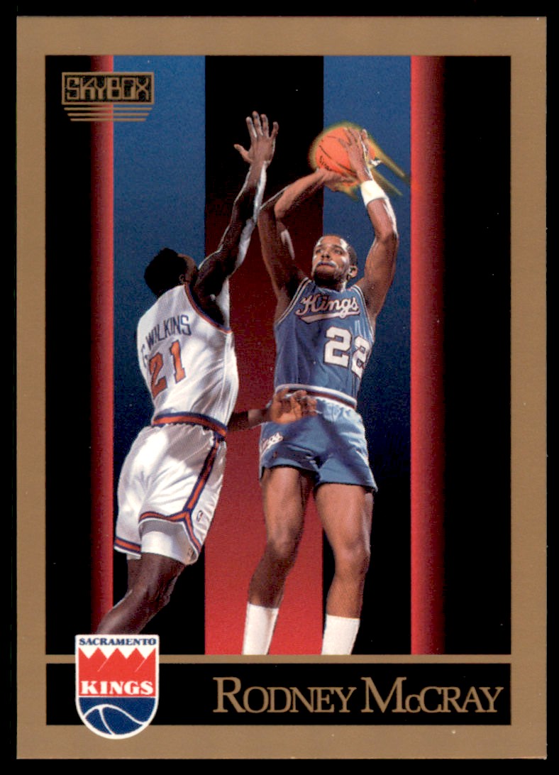 1990-91 SkyBox Rodney McCray Sacramento Kings #248 - Picture 1 of 2
