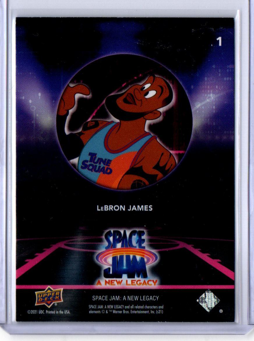 2021 Upper Deck Spece Jam 【LeBron James】 2021 Upper Deck Space Jam A New Legacy Lebron James Jersey Patch