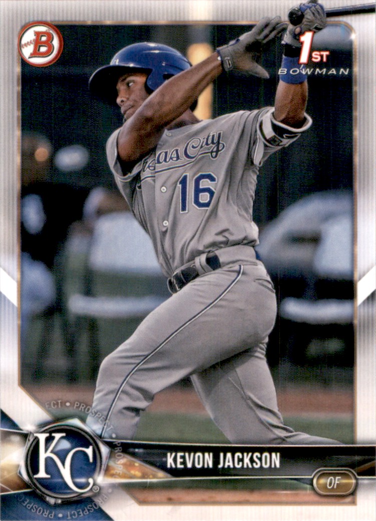 2018 Bowman Draft Kevon Jackson #BD-83