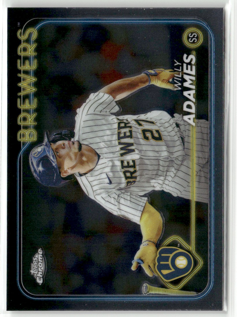 2024 Topps Chrome Willy Adames #126 on Kronozio