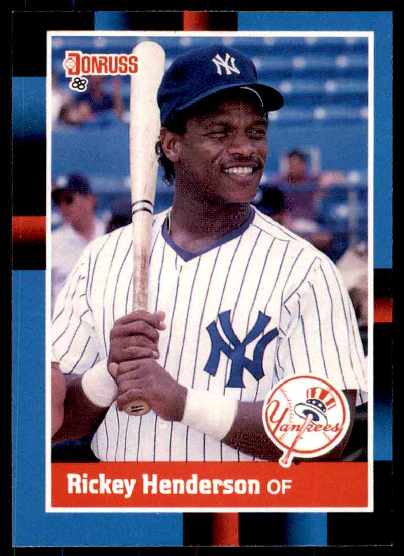 1988 Donruss Baseball Rickey Henderson #277