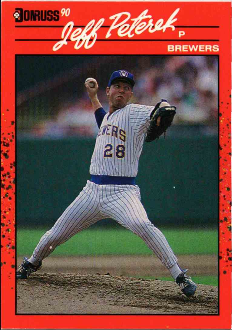 1990 Donruss Jeff Peterek #530