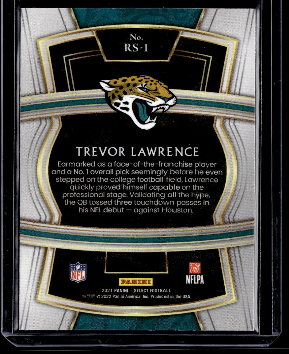 2021 Panini Select Rookie Selections Trevor Lawrence | eBay