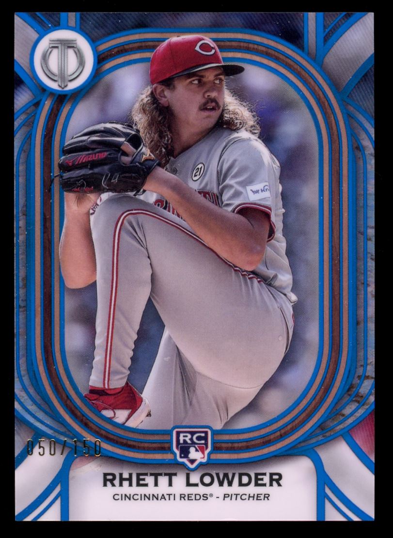 2025 Topps Tribute Blue Rhett Lowder Rookie 050/150 | eBay