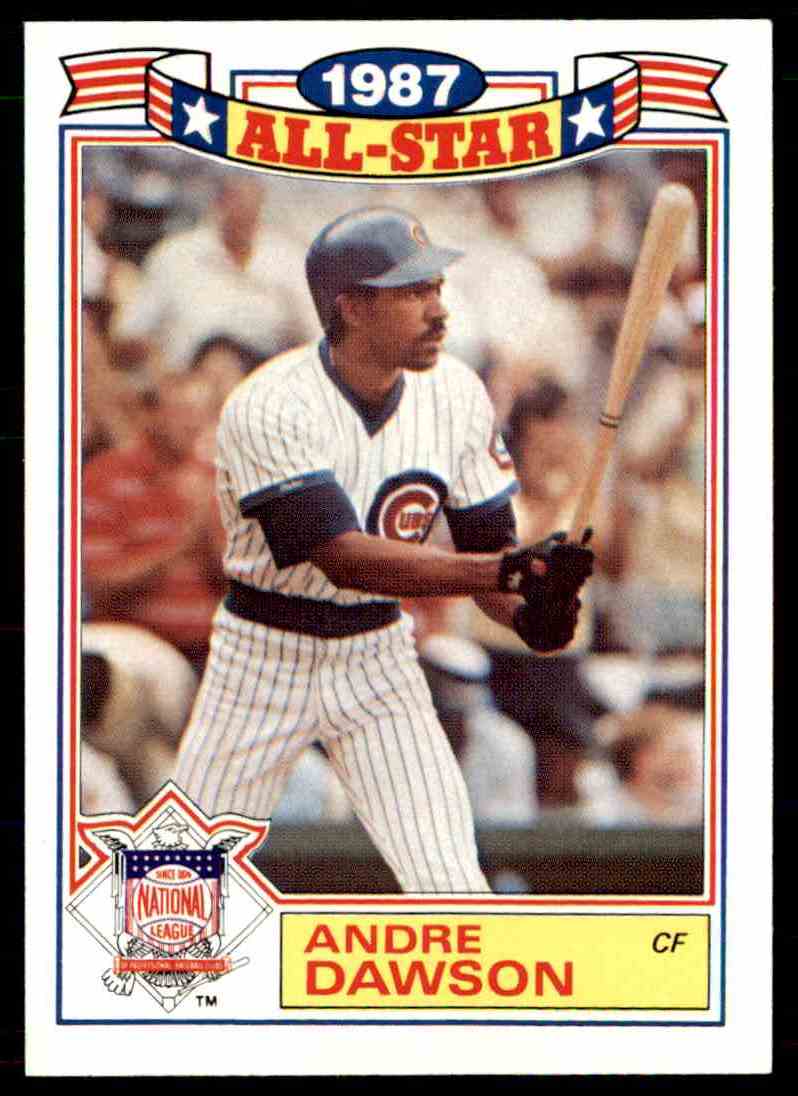 Auction Prices Realized Baseball Cards 1987 Topps Andre Dawson