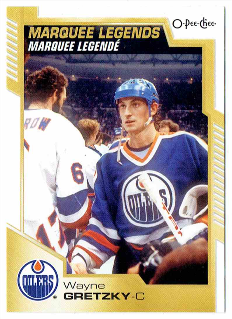 2020 21 O Pee Chee Handshake Image Variation Wayne Gretzky 550 On Kronozio