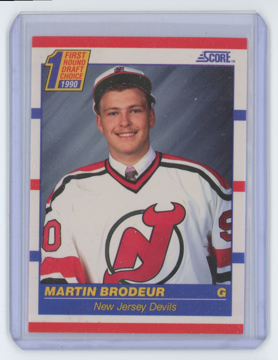 Martin Brodeur直筆サインカード　NHL史上最多勝ゴーリー Martin Brodeur直筆サインカード NHL史上最多勝ゴーリー