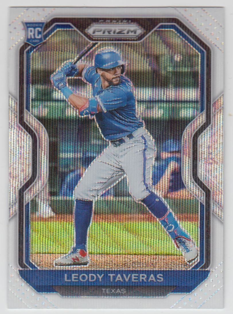  2021 Topps Opening Day #34 Leody Taveras Texas Rangers