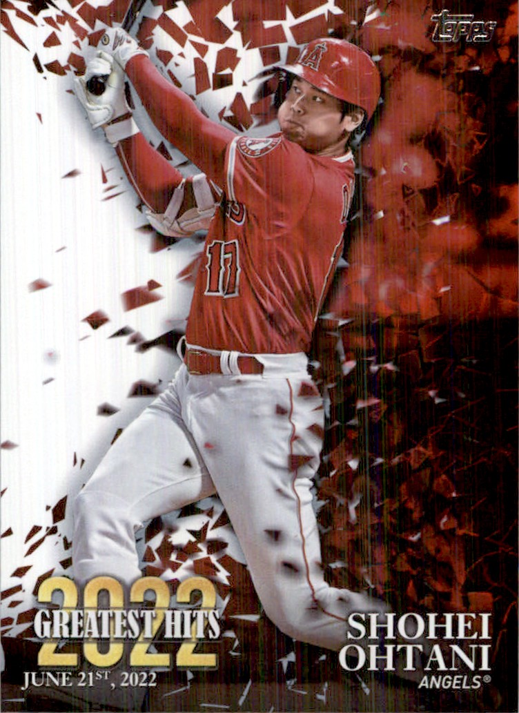 2023 Topps 2022 Greatest Hits Shohei Ohtani #22GH-16 on Kronozio