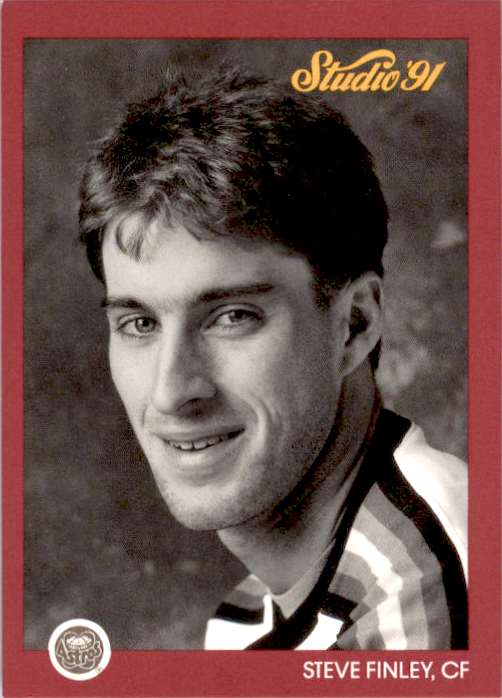 Steve Finley - Orioles #176 Fleer 1990 Baseball Trading Card