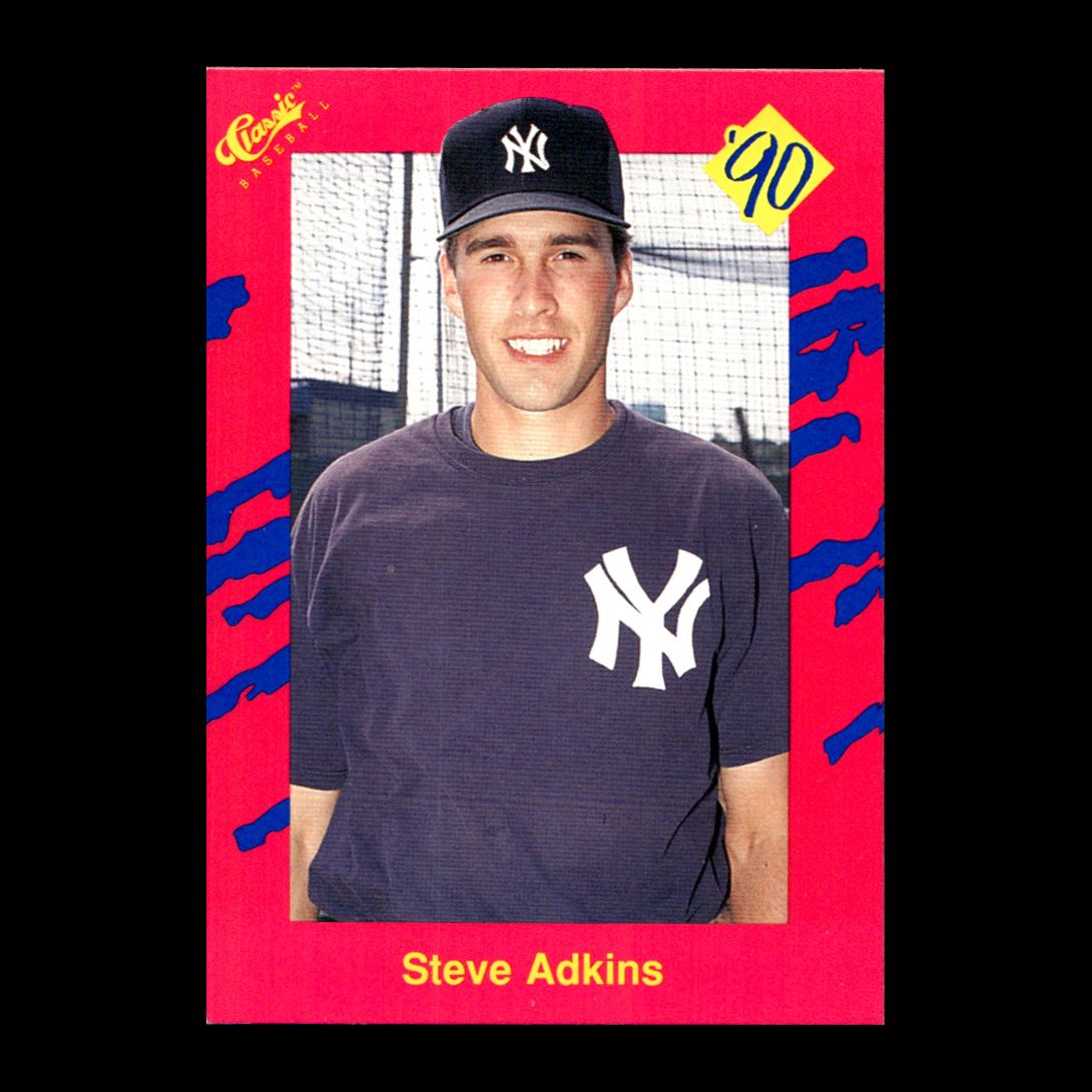 YANKEE CLASSICS: ヤンキー・クラシックス Steve Adkins 1990 Classic Blue New York Yankees #T2 R321A 96 | eBay