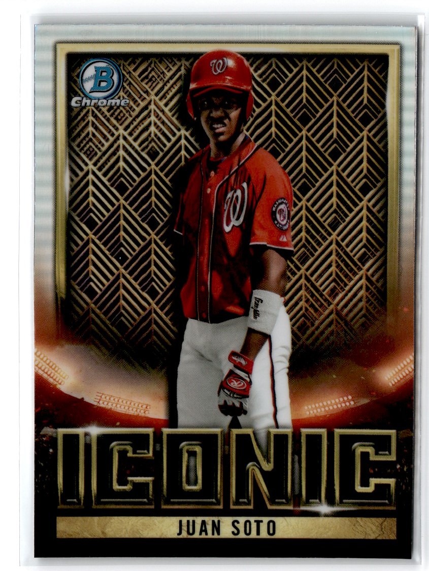 その他 JUAN SOTO 2023 Bowman Chrome Iconic Juan Soto Washington Nationals #BI-14 | eBay