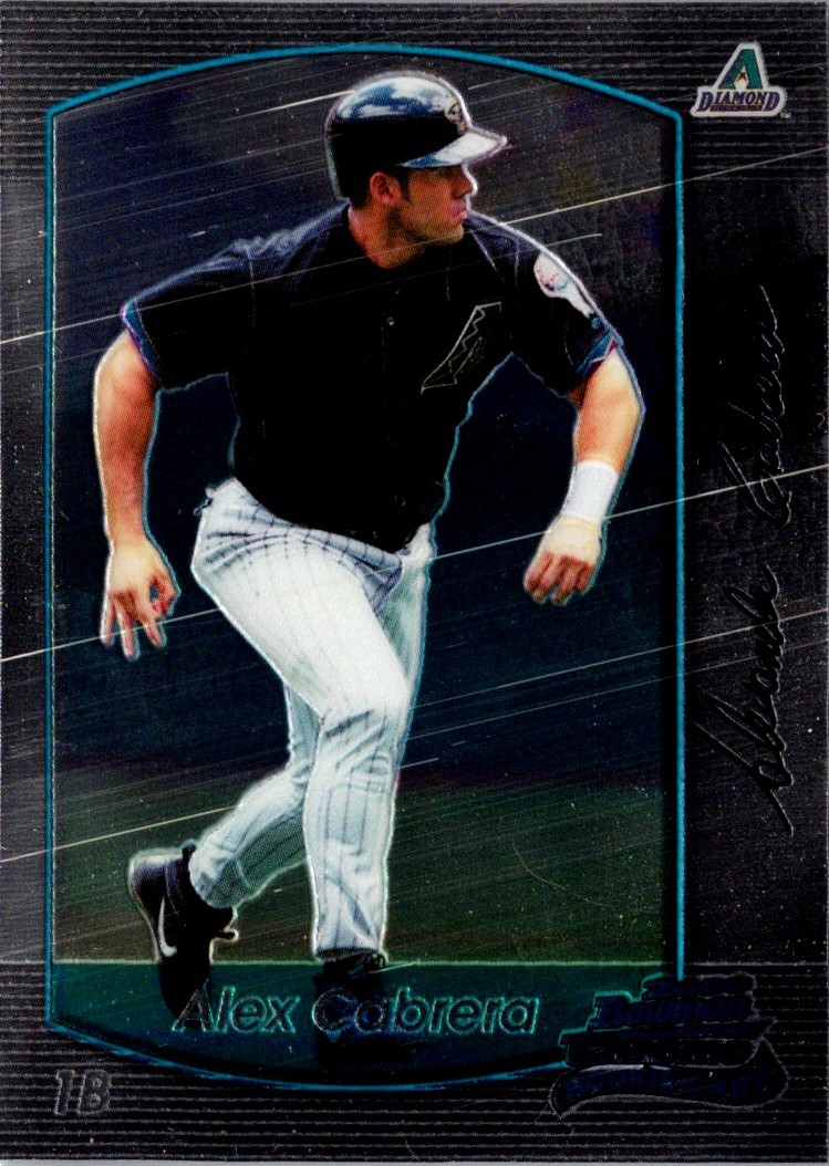 2000 Bowman Draft Picks & Prospects Chrome Alex Cabrera #104