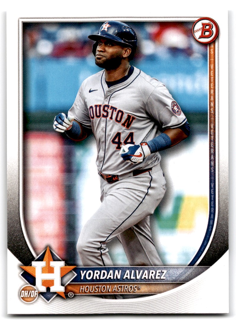 2025 Bowman Yordan Alvarez Houston Astros #25 | eBay