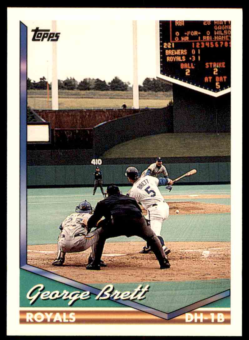 1994 Topps Traded Box Set George Brett #180