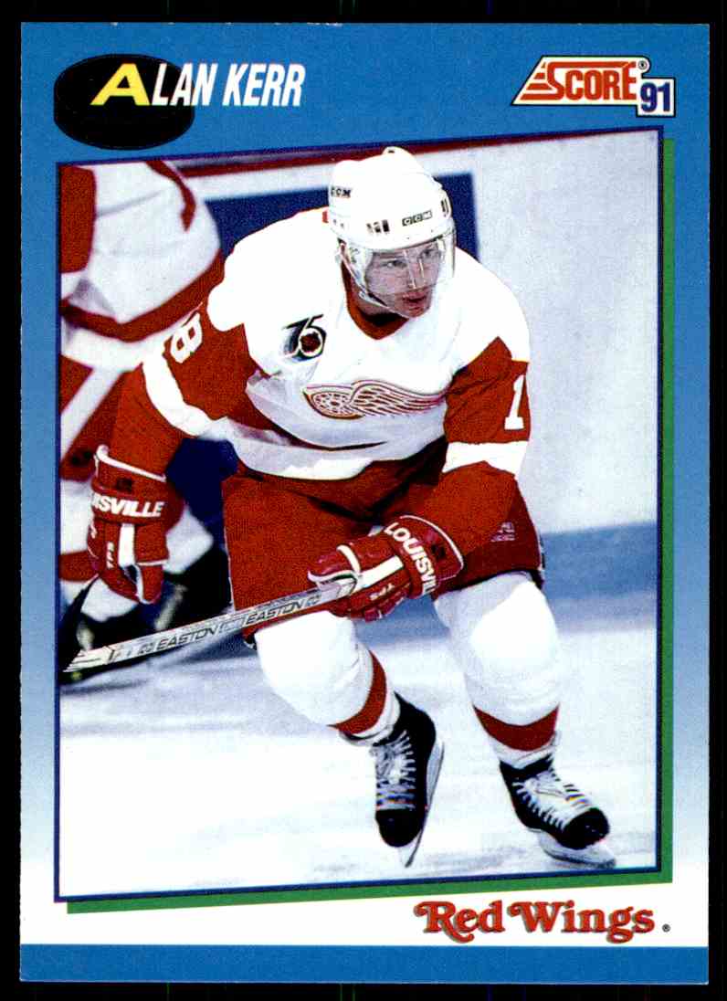 1991-92 Score Canadian bilingual Alan Kerr #571